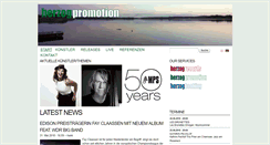 Desktop Screenshot of herzogpromotion.com